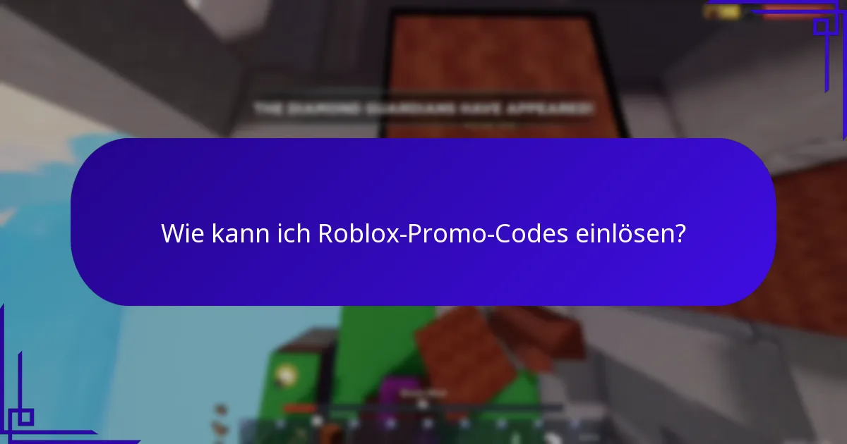 Wie kann ich Roblox-Promo-Codes einlösen?